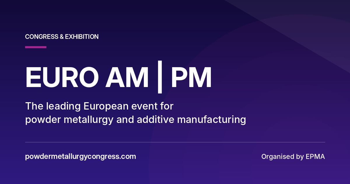 Euro AM – Powder Metallurgy Congress Logo
